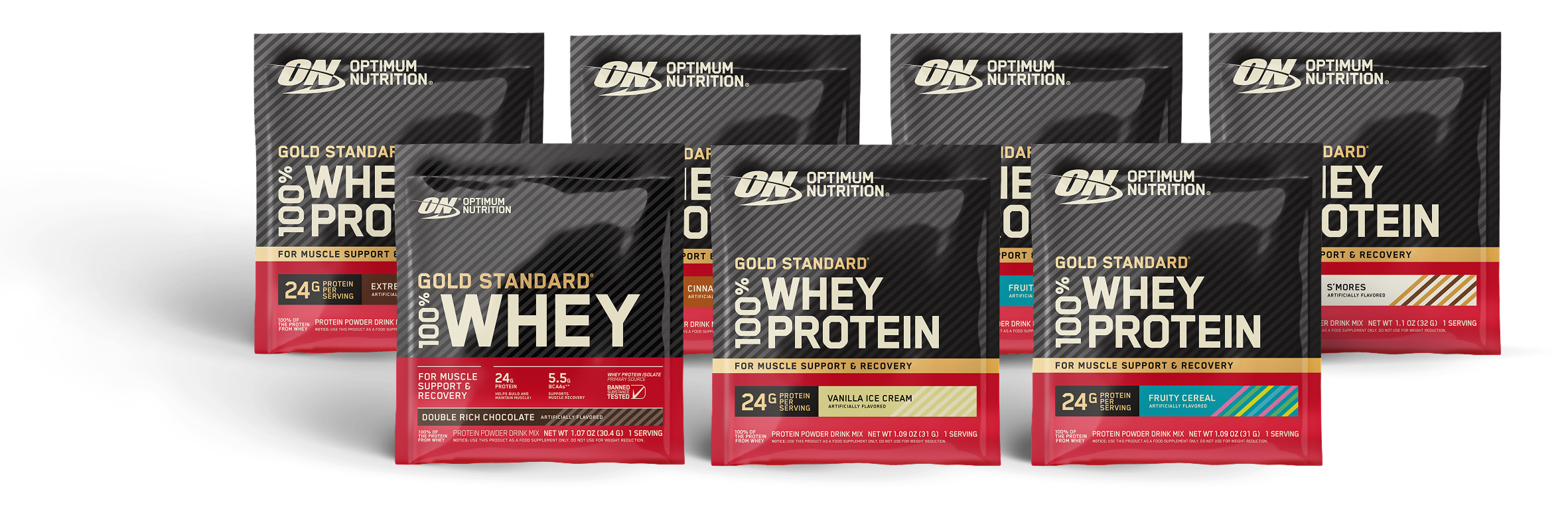 ON Whey sachets