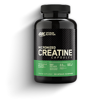 Micronized creatine capsules