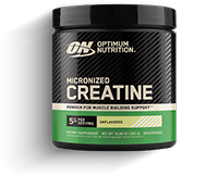 Micronized creatine powder