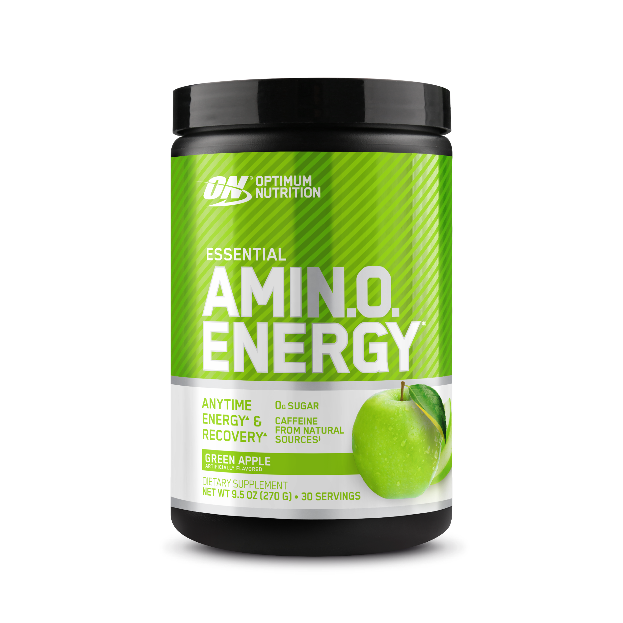 Optimum Nutrition Essential Amino Energy pre-workout, 1.29 lb container, Blue Raspberry flavor, dietary supplement, supports energy and recovery