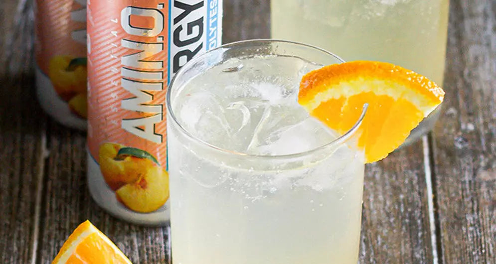 Ginger Orange Peach Mocktail