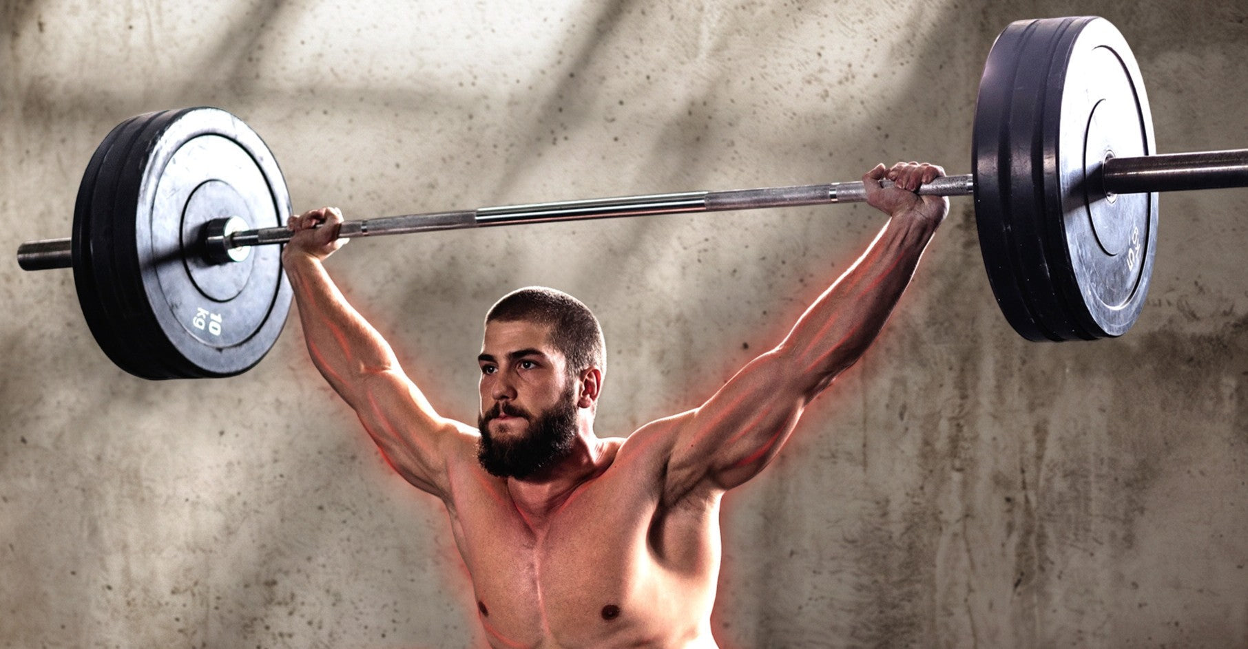 athlete lifting weight